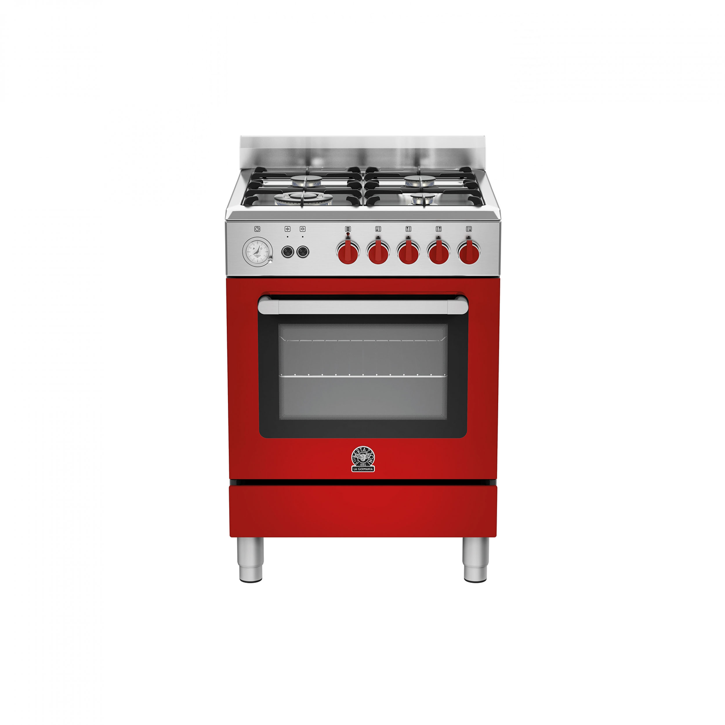 ΚΟΥΖΙΝΑ LA GERMANIA PRM6640GXRT | ΦΟΥΡΝΟΣ ΑΕΡΙΟΥ ΜΕ ΑΕΡΑ ΚΑΙ ΓΚΡΙΛ ΑΕΡΙΟΥ | ΕΣΤΙΕΣ ΑΕΡΙΟΥ